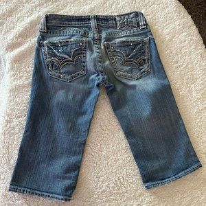 Women's Big Star denim shorts.  Size 25